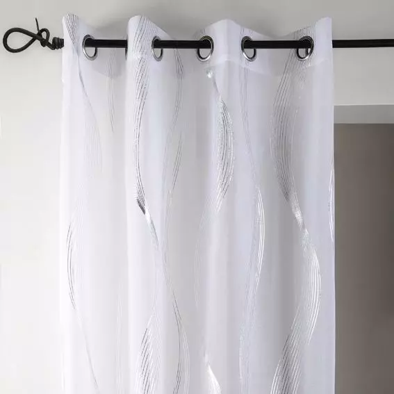 eminza Voilage œillets (135 x H240 cm) Essaouira Blanc