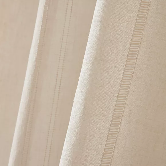 Eminza Voilage œillets (140 X 240 Cm) Léontine Beige