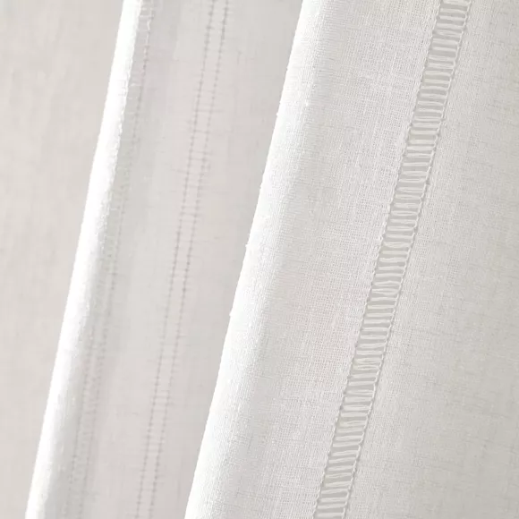Eminza Voilage œillets (140 X 240 Cm) Léontine Blanc