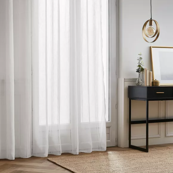 Eminza Voilage œillets (280 X 240 Cm) Léontine Blanc