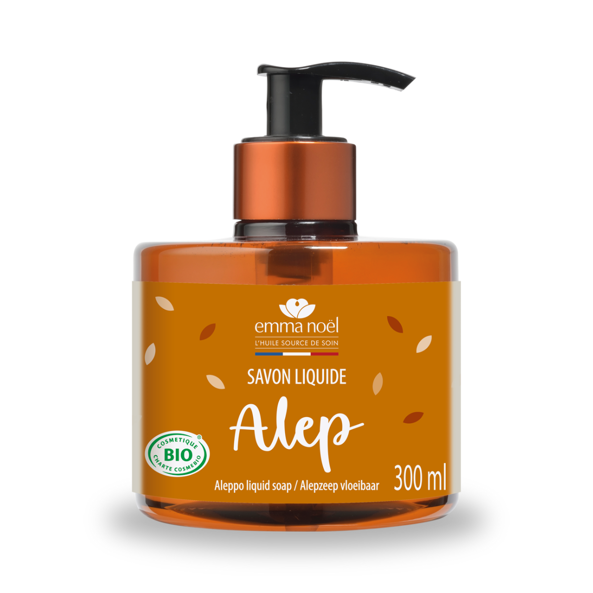 emma noël Savon liquide d’Alep Cosmébio