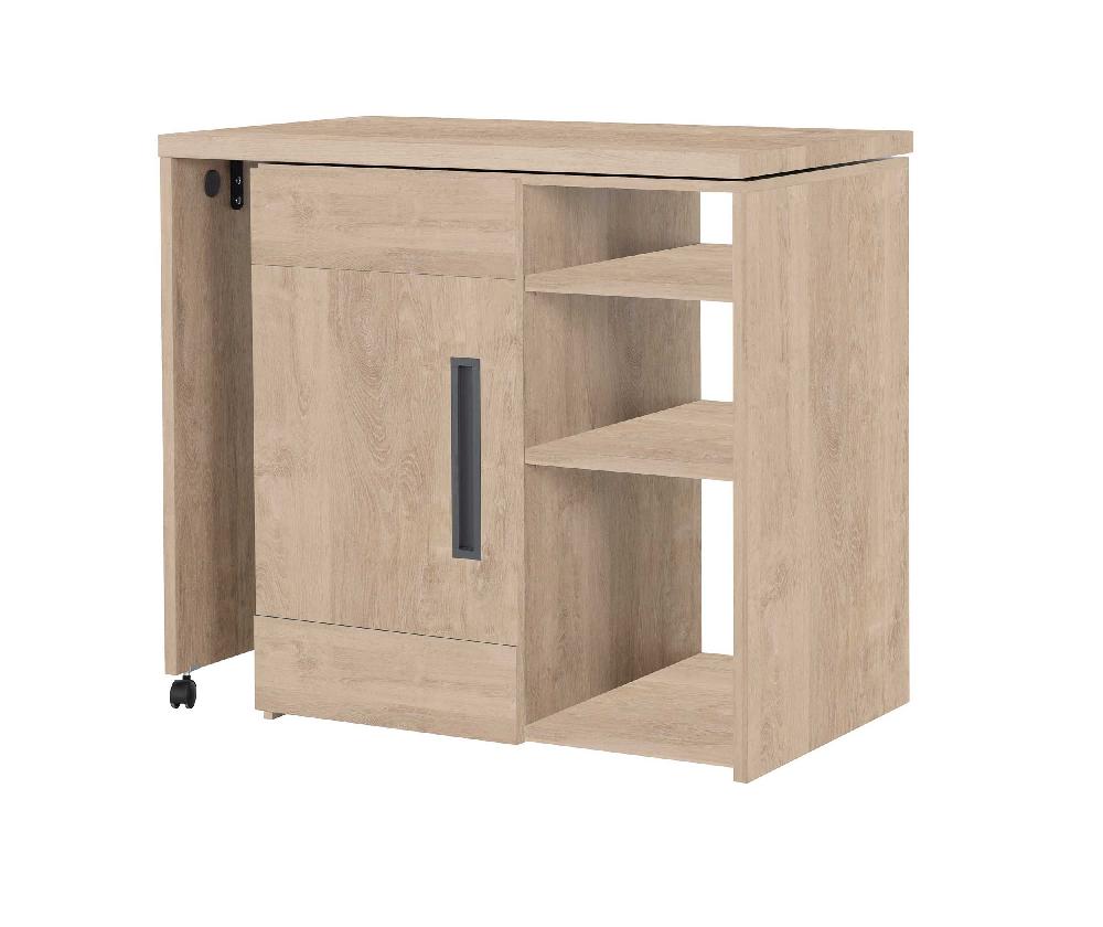 Emob Barmeubel Bosy 160x60 Met Opbergmogelijkheden - Blonde Eik