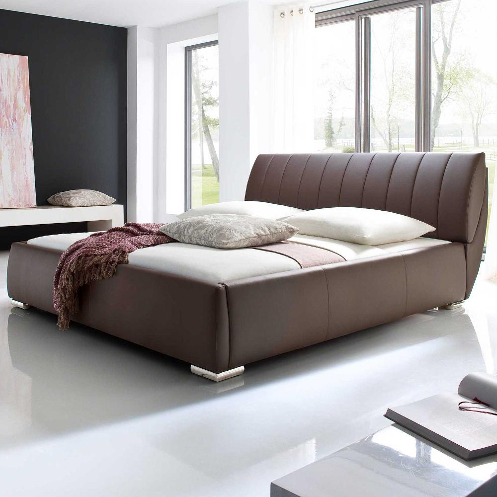 emob Bed met opbergruimte Davos 200x200 kingsize - bruin