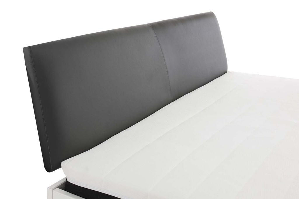 Emob Bed Met Opbergruimte Zeger 140 X 200 - Wit/antraciet