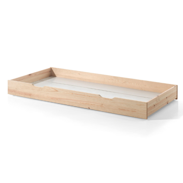 Emob Bedhuisje Home - 90x200 Cm - Met Hekje - Met Bedlade - Dennenhout