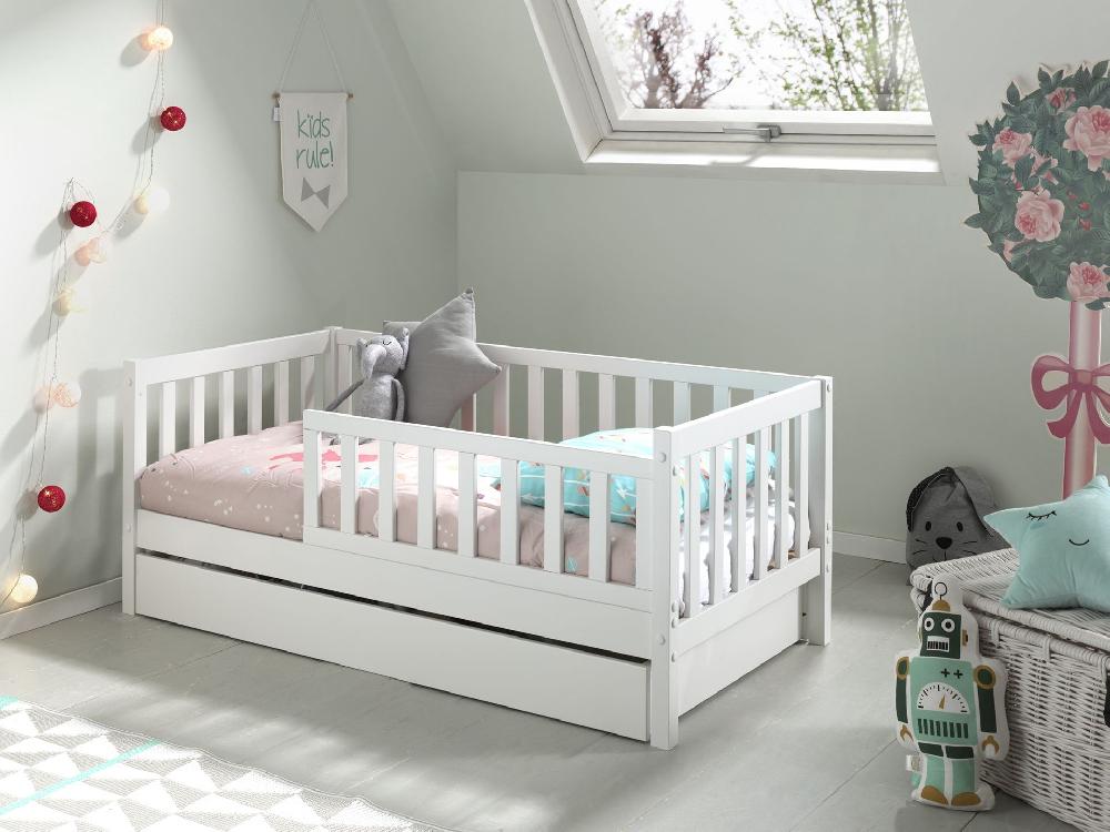 Emob Bedlade Voor Peuterbed Anastasia En Petronille - Wit