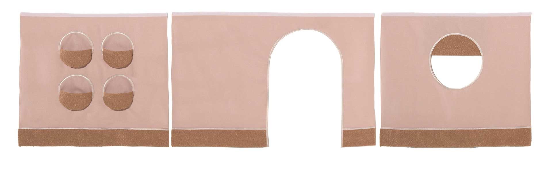 Emob Bedtent Voor Halfhoogslaper Forrest - Katoen - Roze