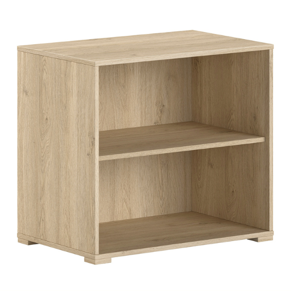 Emob Boekenkast Sam 68x43x62cm - Met 1 Legplank - Eikdecor