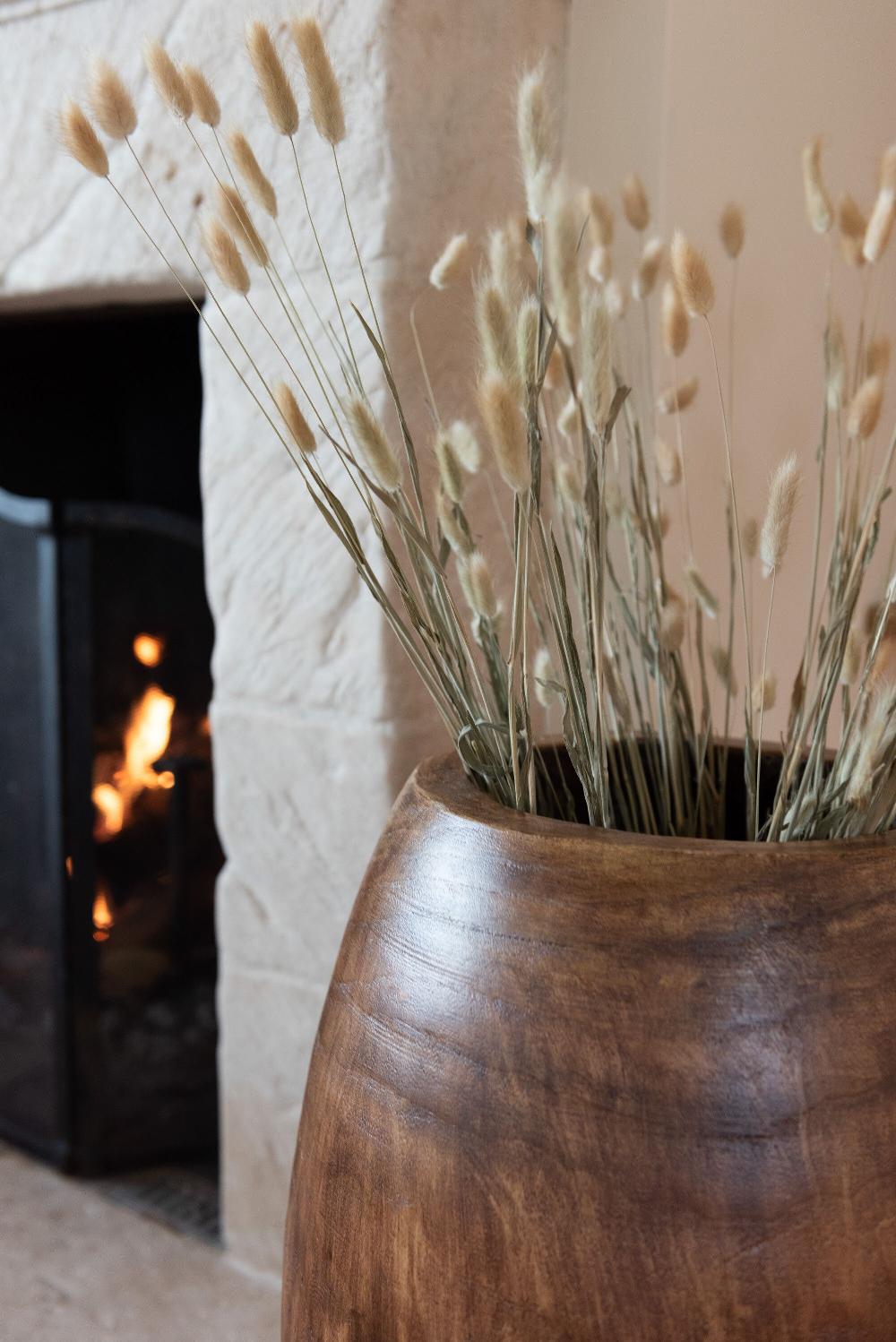 Emob Bundel Pluim Hazenstaart Gedroogd Gras Naturel