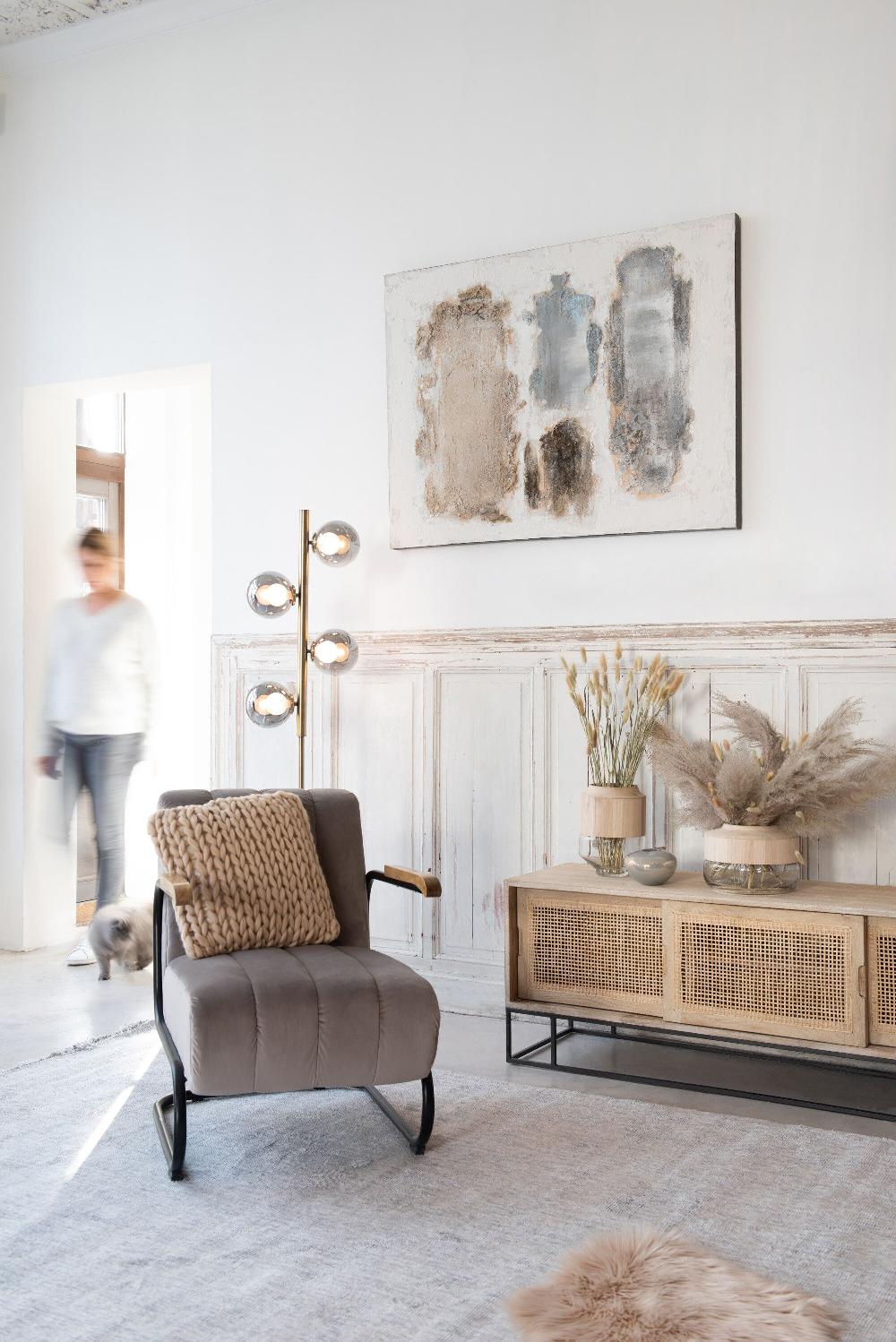 Emob Bundel Pluim Hazenstaart Gedroogd Gras Naturel