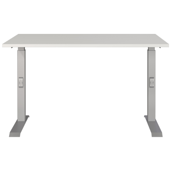 Emob Bureau Cornel - 120x80x91cm - Verstelbaar - Lichtgrijs