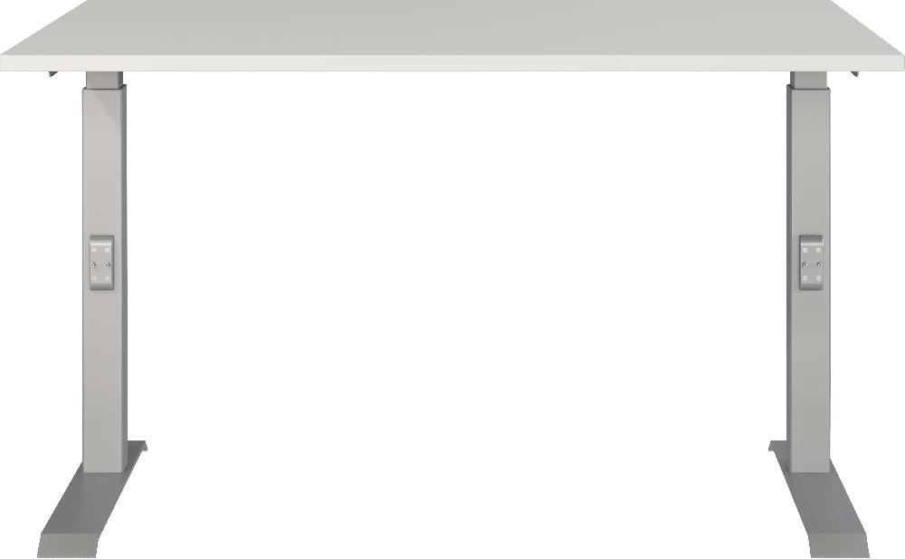 Emob Bureau Cornel - 120x80x91cm - Verstelbaar - Lichtgrijs