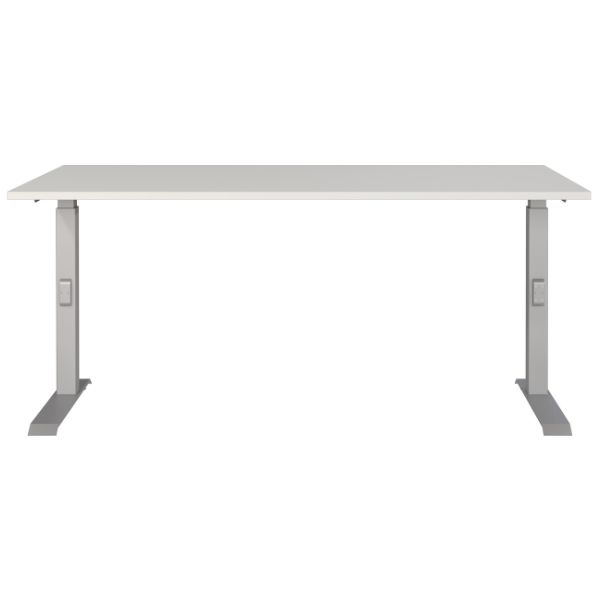 Emob Bureau Cornel - 160x80x91cm - Verstelbaar - Lichtgrijs