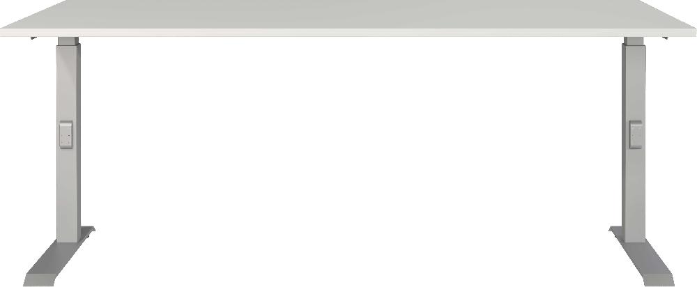 Emob Bureau Cornel - 180x80x91cm - Verstelbaar - Lichtgrijs