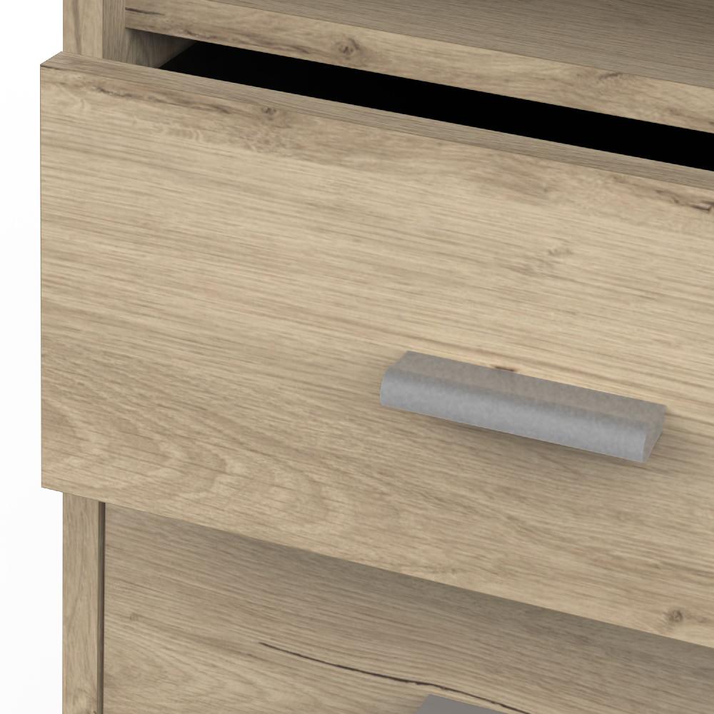 Emob Bureau Mao - 48 40x132 20x73 90 Cm - Bruin/Kronberg Eik