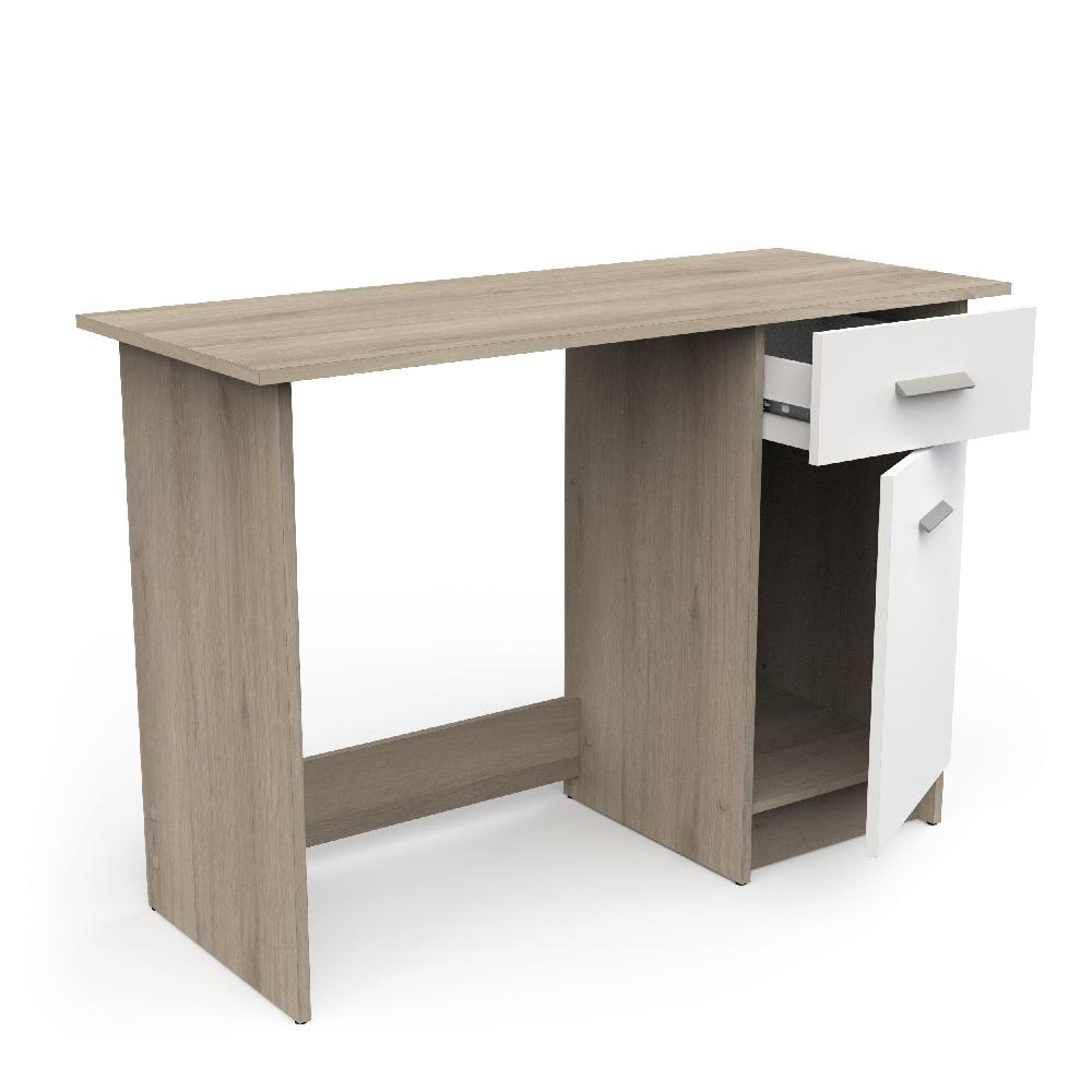 Emob Bureau Osiris - 448x108 40x75 Cm - Bruin/spaanplaat