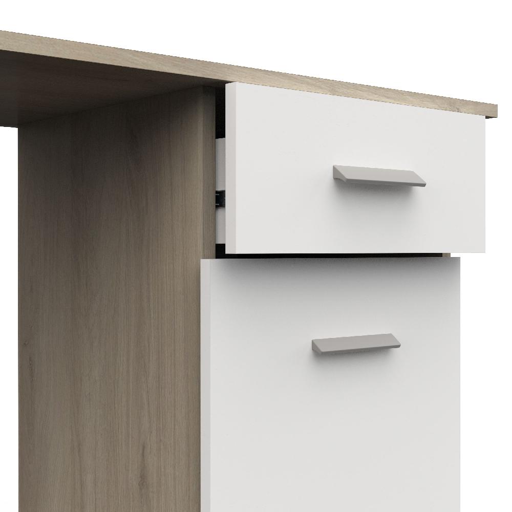 Emob Bureau Osiris - 448x108 40x75 Cm - Bruin/spaanplaat