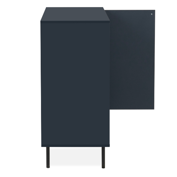 Emob Commode Carillon - 80x40x90cm - 2 Deuren - Marineblauw