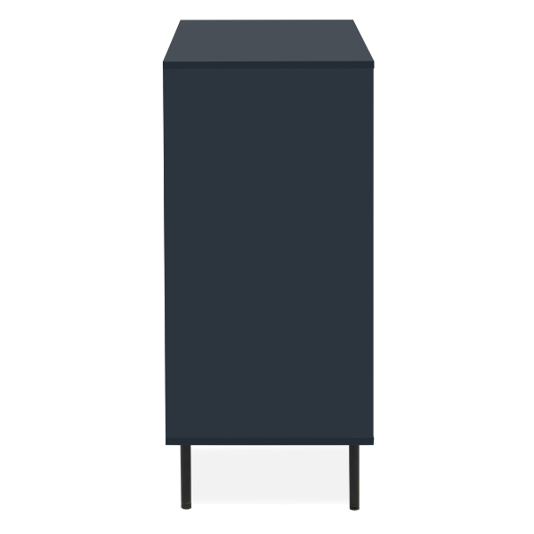 Emob Commode Carillon - 80x40x90cm - 2 Deuren - Marineblauw