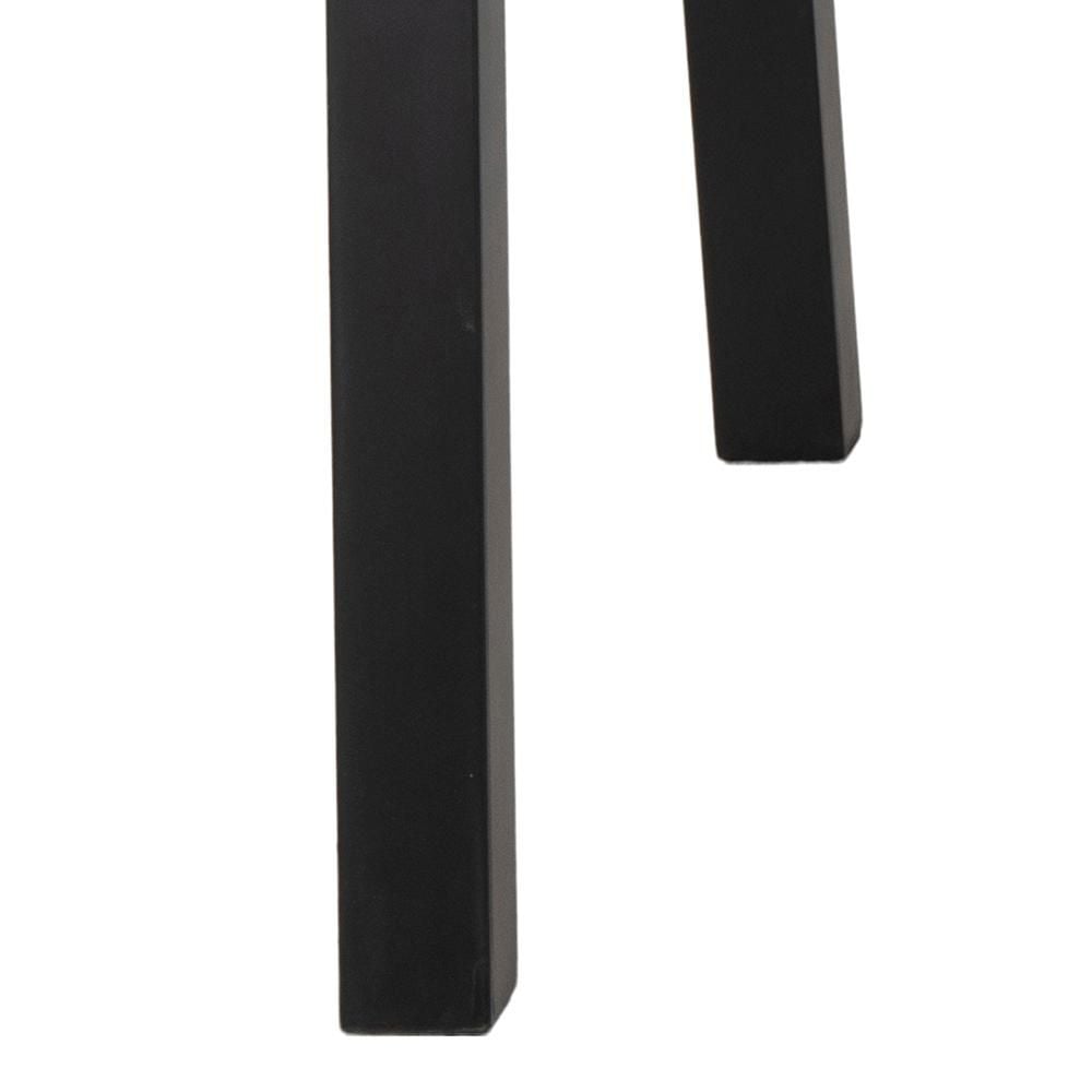 Emob Eettafel Brian 220cm Rechthoekig Visgraat - Eiken Decor/zwart