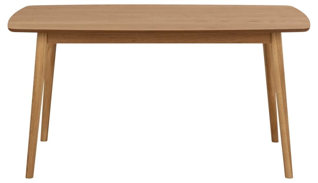 Emob Eettafel Nalini 150x80cm Eikenhout En Eikfineer