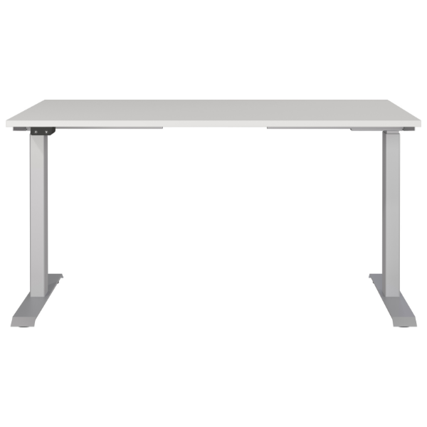 Emob Elektrisch Verstelbaar Bureau Cornel - 140x80x72cm - Lichtgrijs