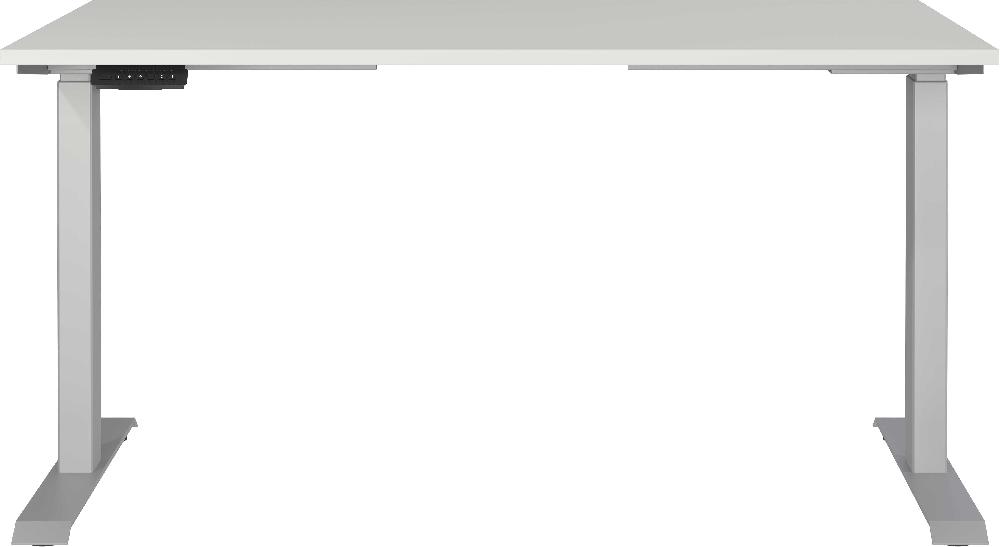 Emob Elektrisch Verstelbaar Bureau Cornel - 140x80x72cm - Lichtgrijs