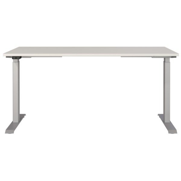 Emob Elektrisch Verstelbaar Bureau Cornel - 160x80x72cm - Lichtgrijs