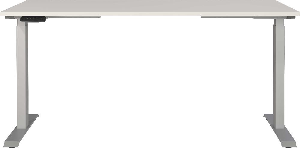 Emob Elektrisch Verstelbaar Bureau Cornel - 160x80x72cm - Lichtgrijs