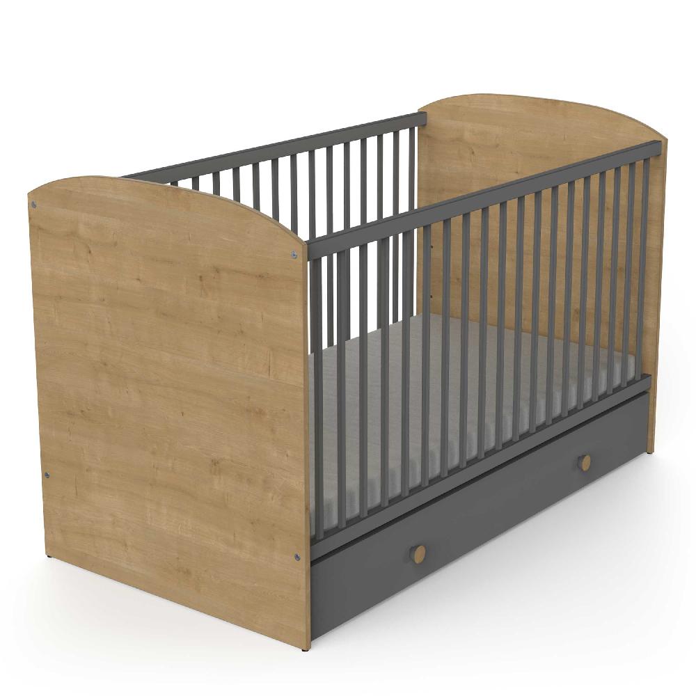 Emob 2 Bedzijden Voor Bed Gamin - Donkergrijs