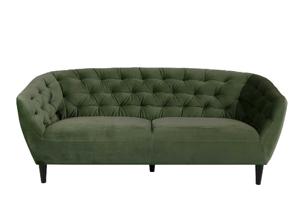 Emob 3-zitbank Isiah 191cm - Bosgroen