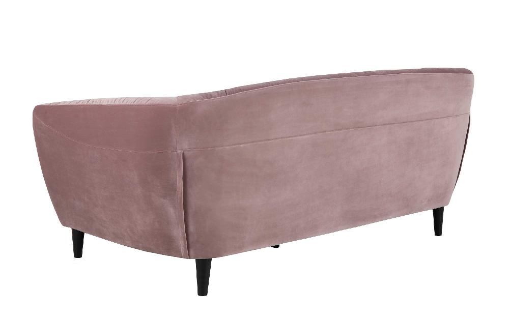 Emob 3-zitbank Isiah 191cm - Roze