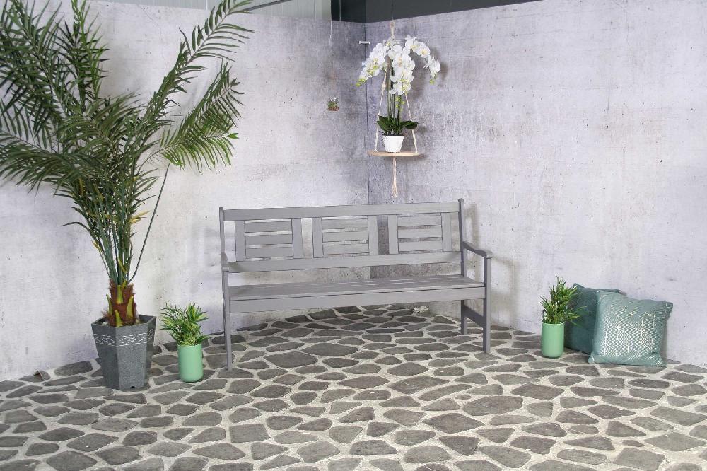 Emob 3-zits Tuinbank Calais - Grijs