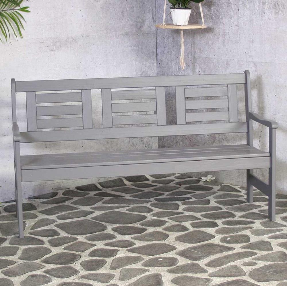 emob 3-zits tuinbank Calais - grijs