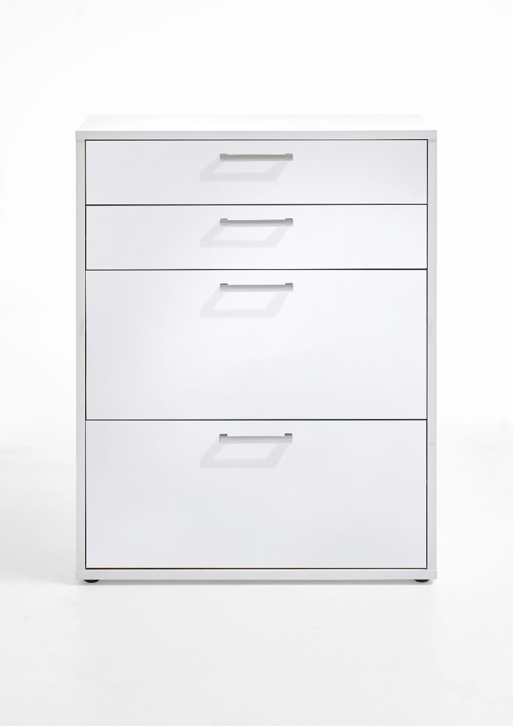 Emob 4 Lades Gabi - Hoogglans Wit