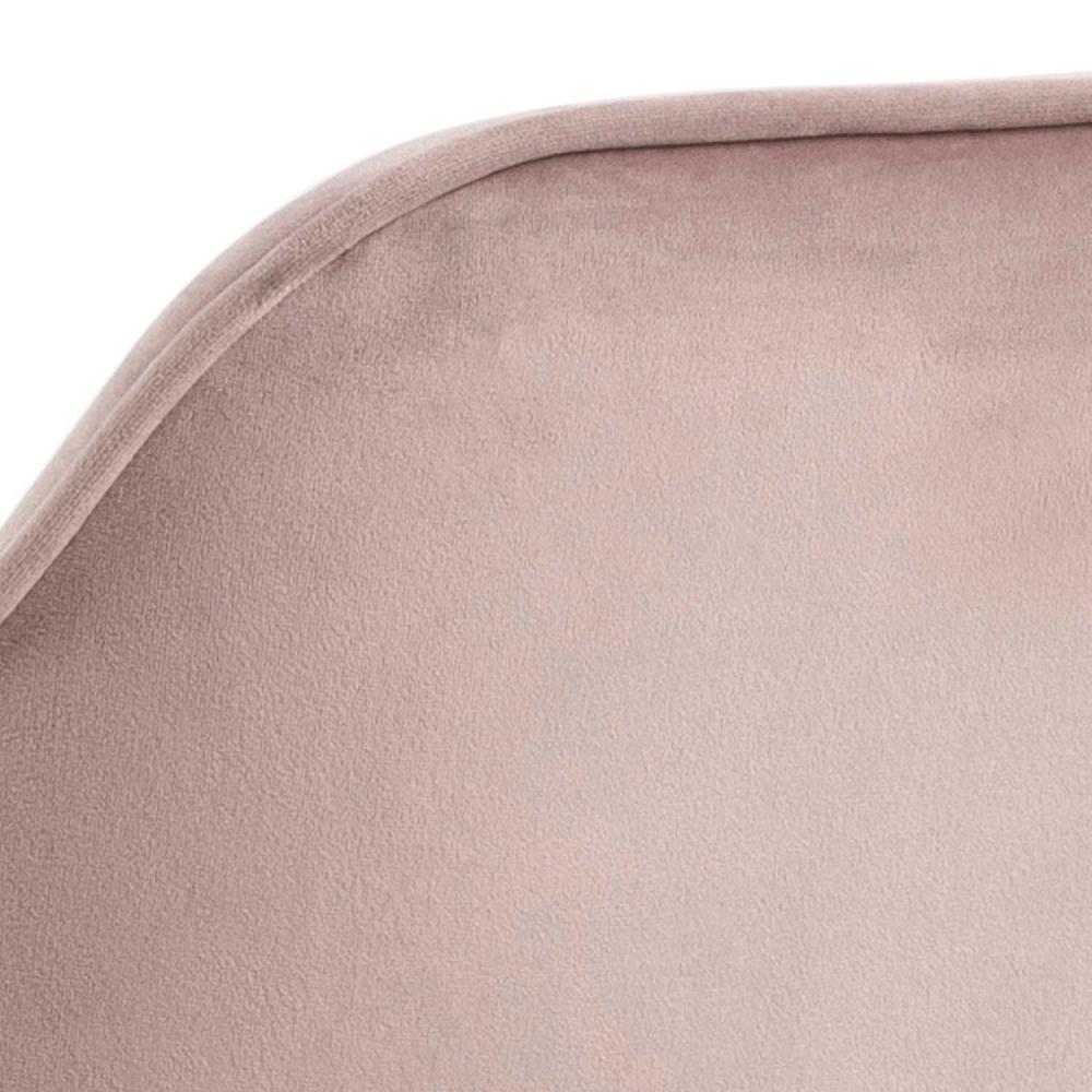 Emob Armstoel Lynn - Oudroze/zwart