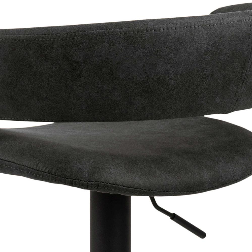 Emob Barstoel Dusty - Antraciet/zwart