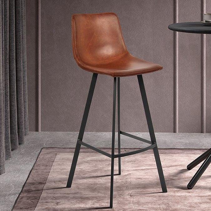 Emob Barstoel Ozan 88cm - Cognac