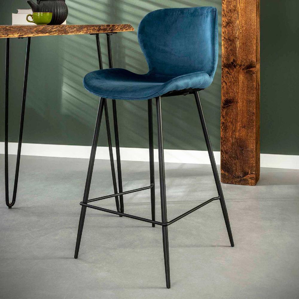 emob Barstoel Vince - blauw
