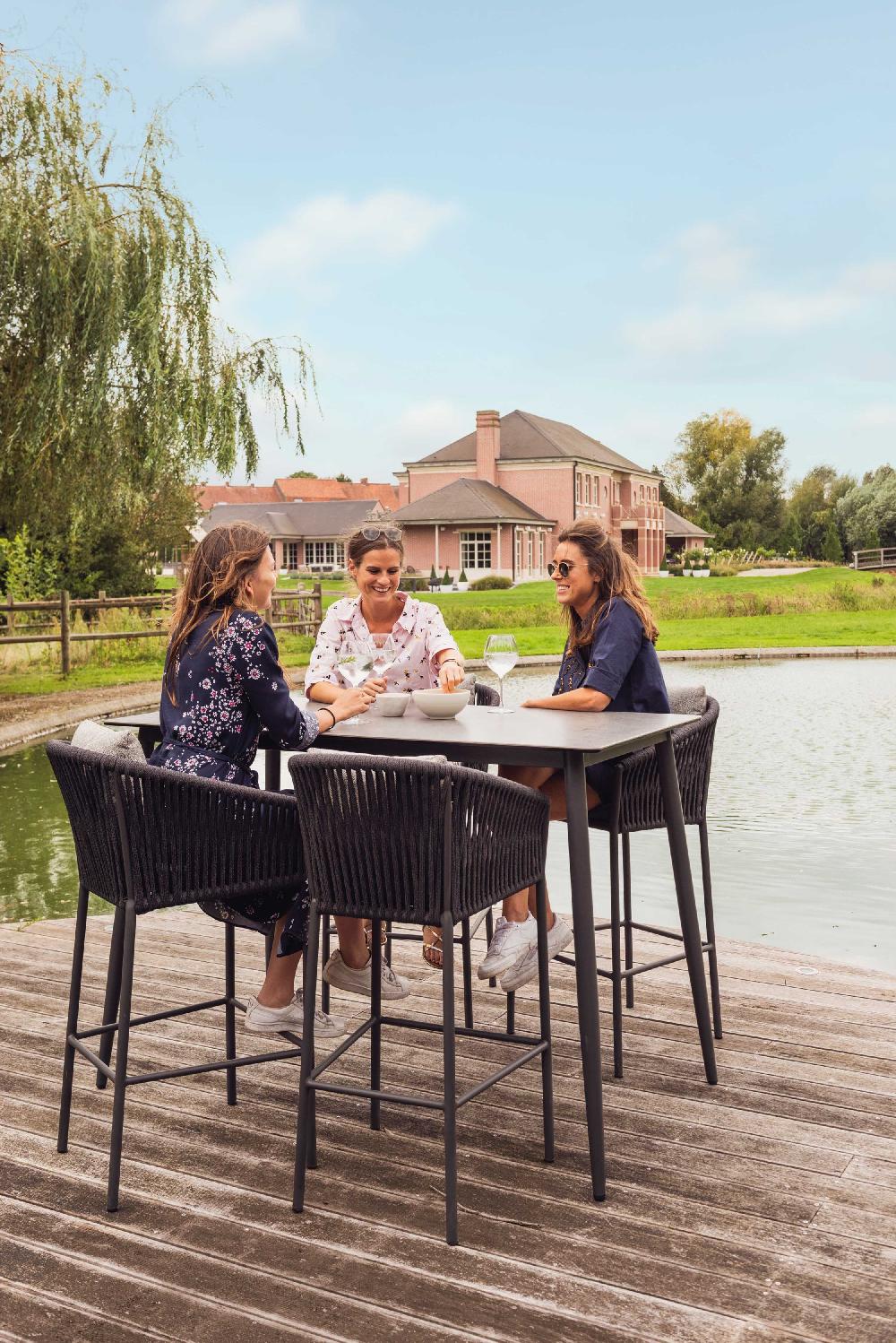 Emob Barstoel Voor Buiten Equator - Donkergrijs