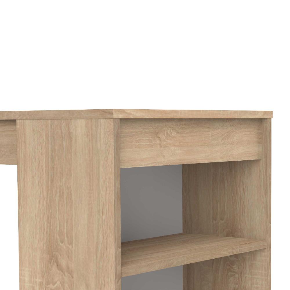 Emob Bartafel Aravis 115x50 Met Opbergruimte - Eik