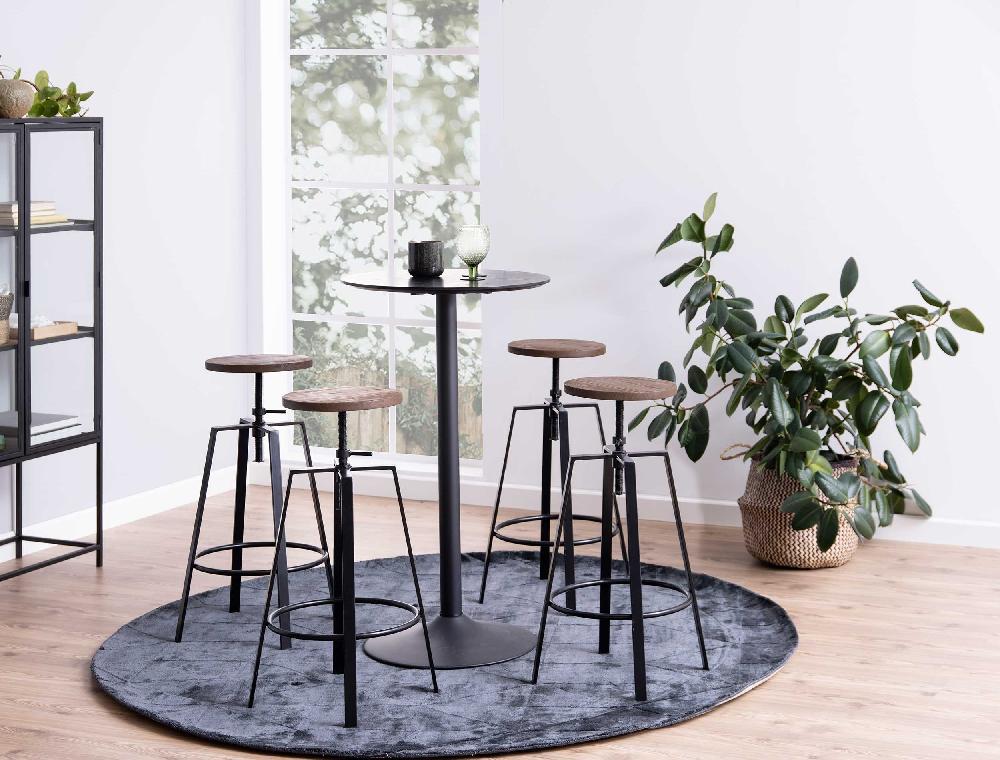 Emob Bartafel Ibiza Ø60 - Zwart