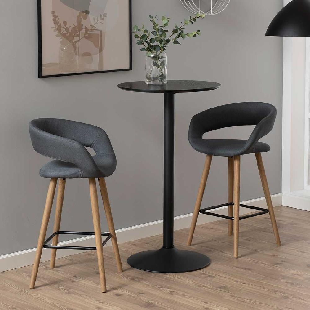 emob Bartafel Ibiza Ø60 - zwart