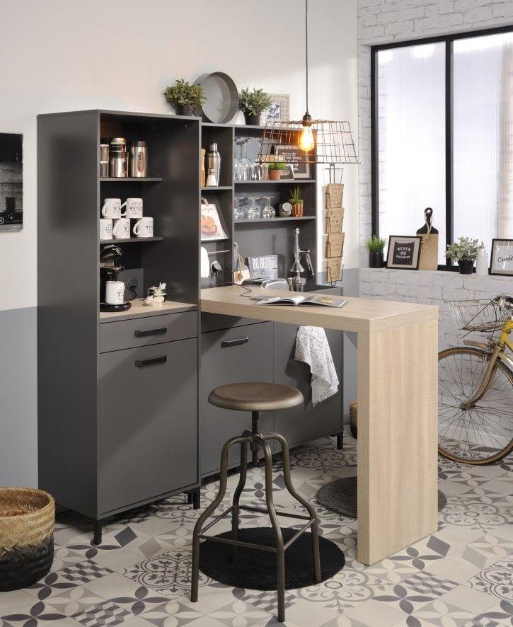 Emob Bartafel Moove 123x50 - Eik