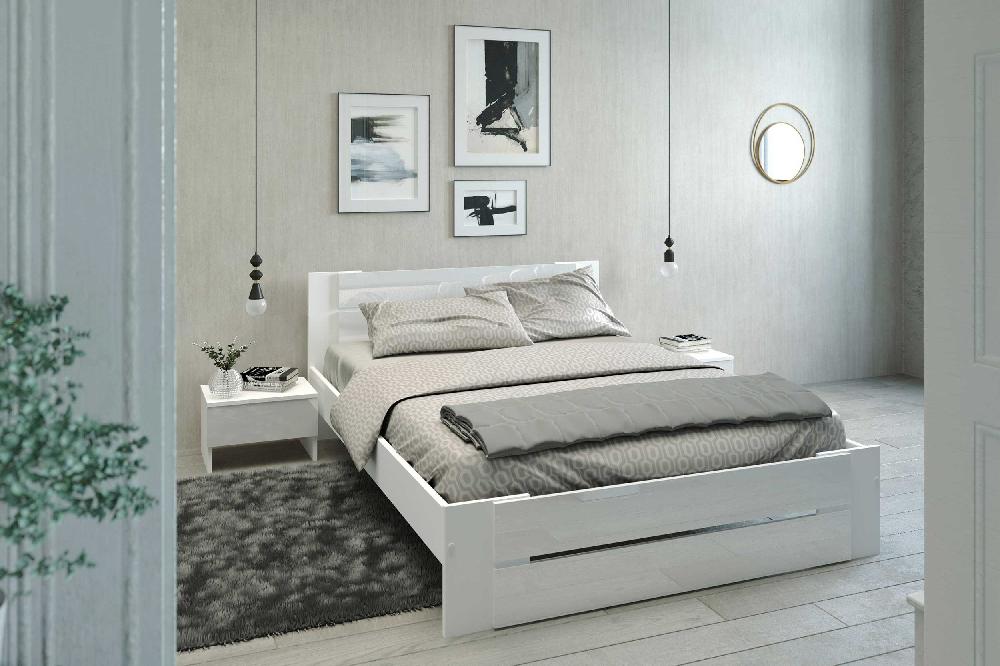 Emob Bed Bianca 140x190cm