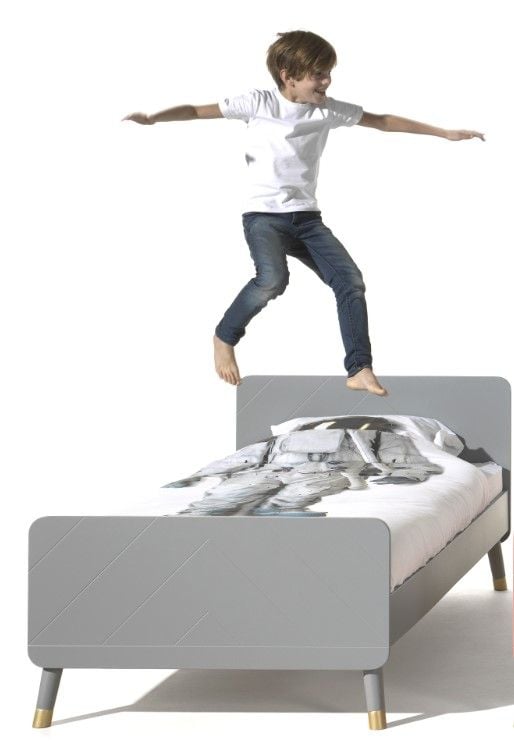 Emob Bed Billy 90x200 - Grijs