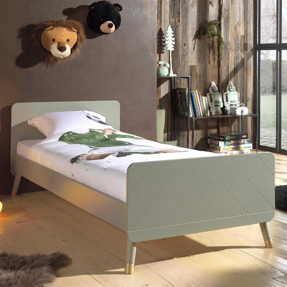 emob Bed Billy 90x200 - olijfgroen