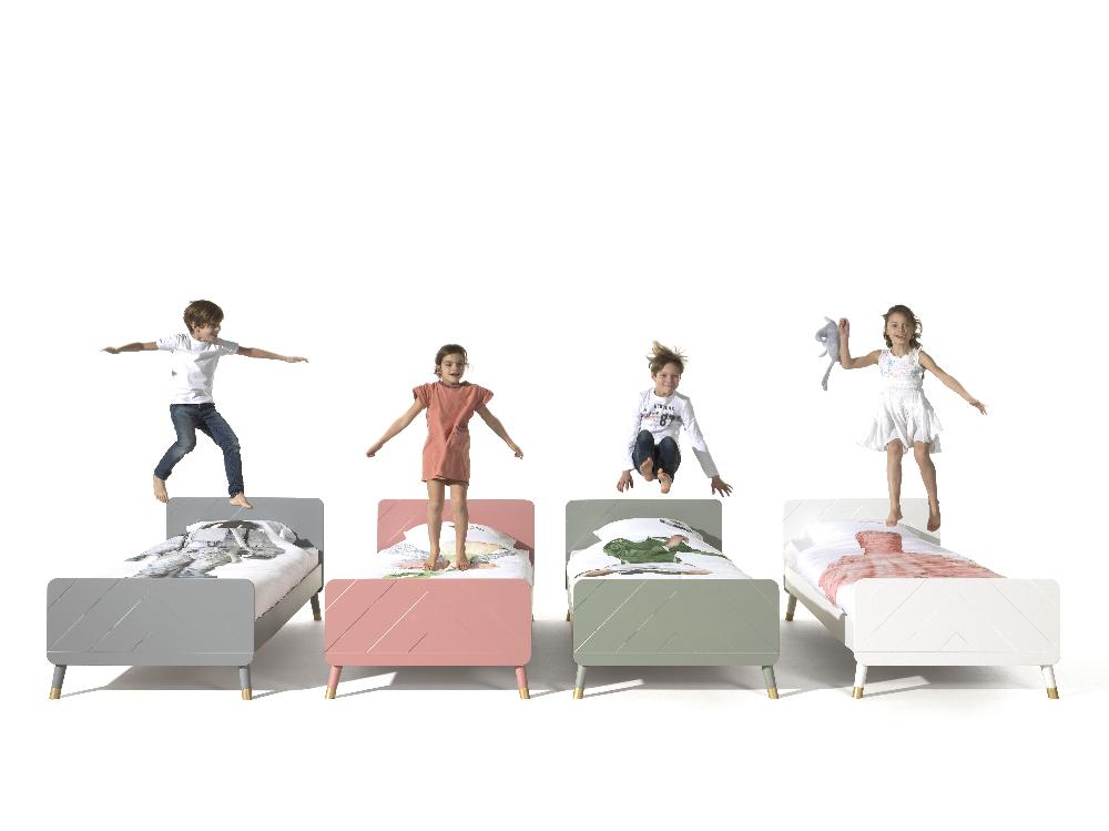 Emob Bed Billy 90x200 - Roze