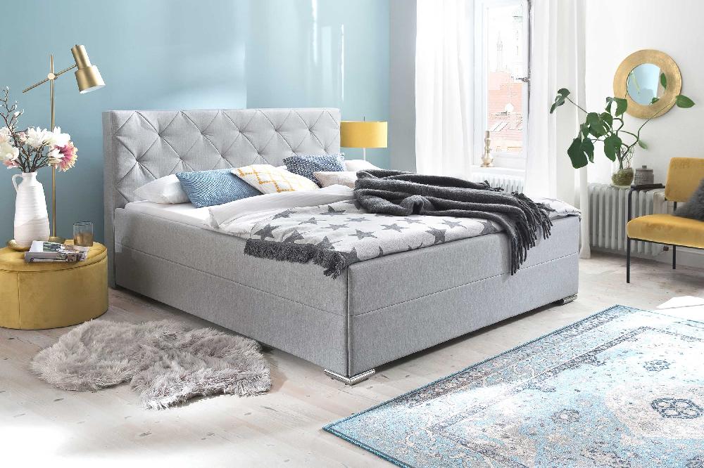 Emob Bed Citris 180x200 - Lichtgrijs