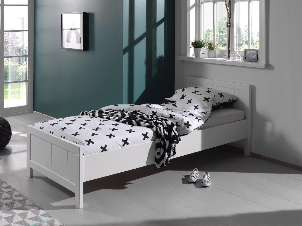 Emob Bed Erik 90x200 Cm - Wit